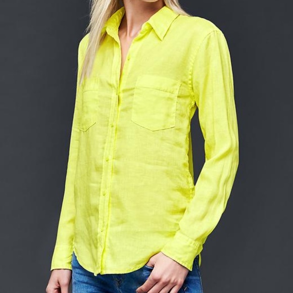 Gap shrunken boyfriend shirt Clearance